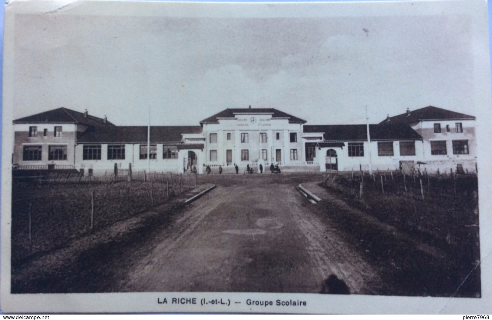 LA RICHE (Indre Et Loire) : Groupe Scolaire - 1952 - La Riche