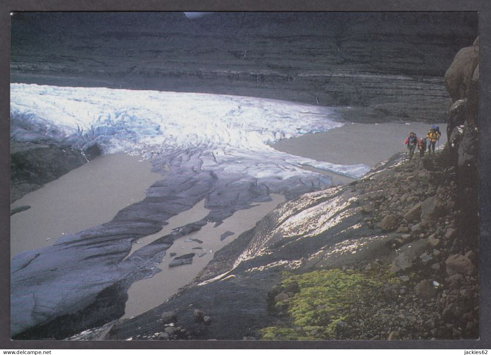 124774/ KERGUELEN, Expédition Sur Le Front Du Glacier Ampère - TAAF : Territori Francesi Meridionali