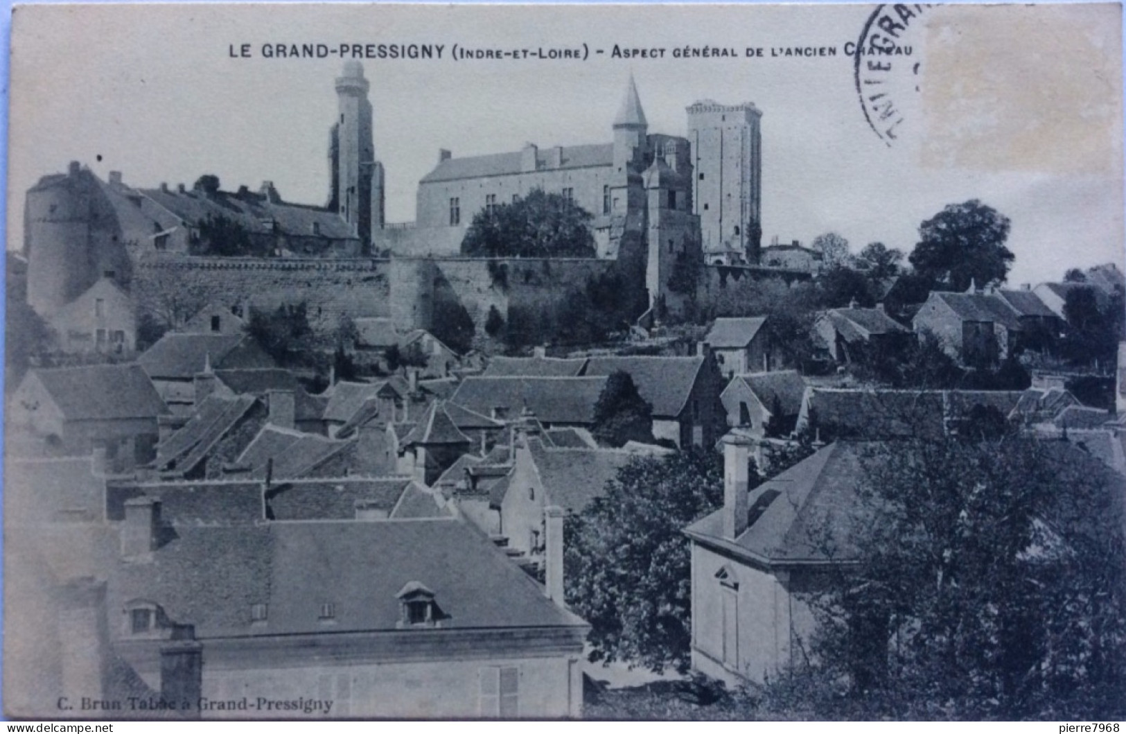 LE GRAND-PRESSIGNY (Indre Et Loire) : Aspect Général De L'ancien Château - Le Grand-Pressigny