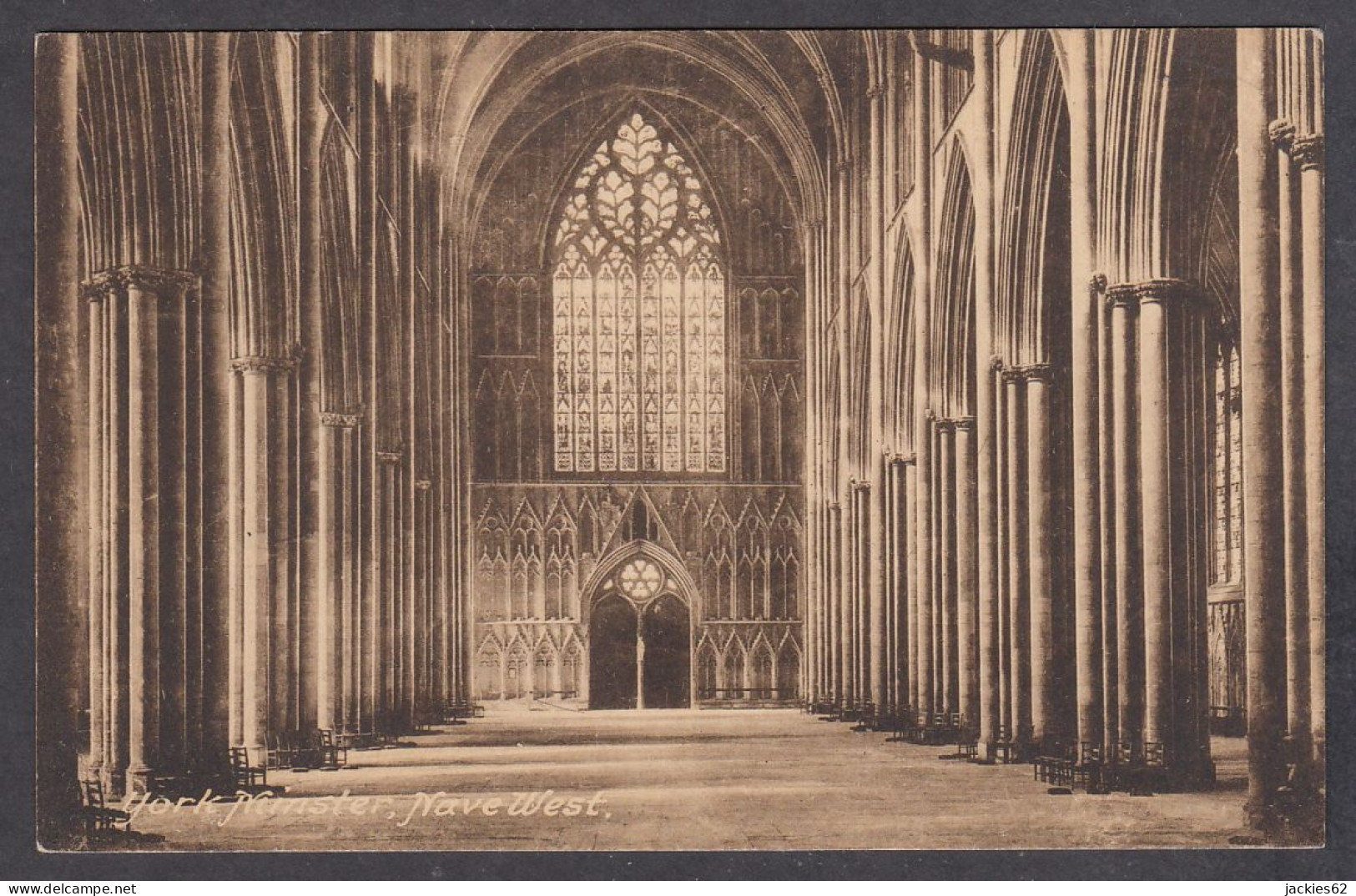 111165/ YORK, The Minster, Nave West - York