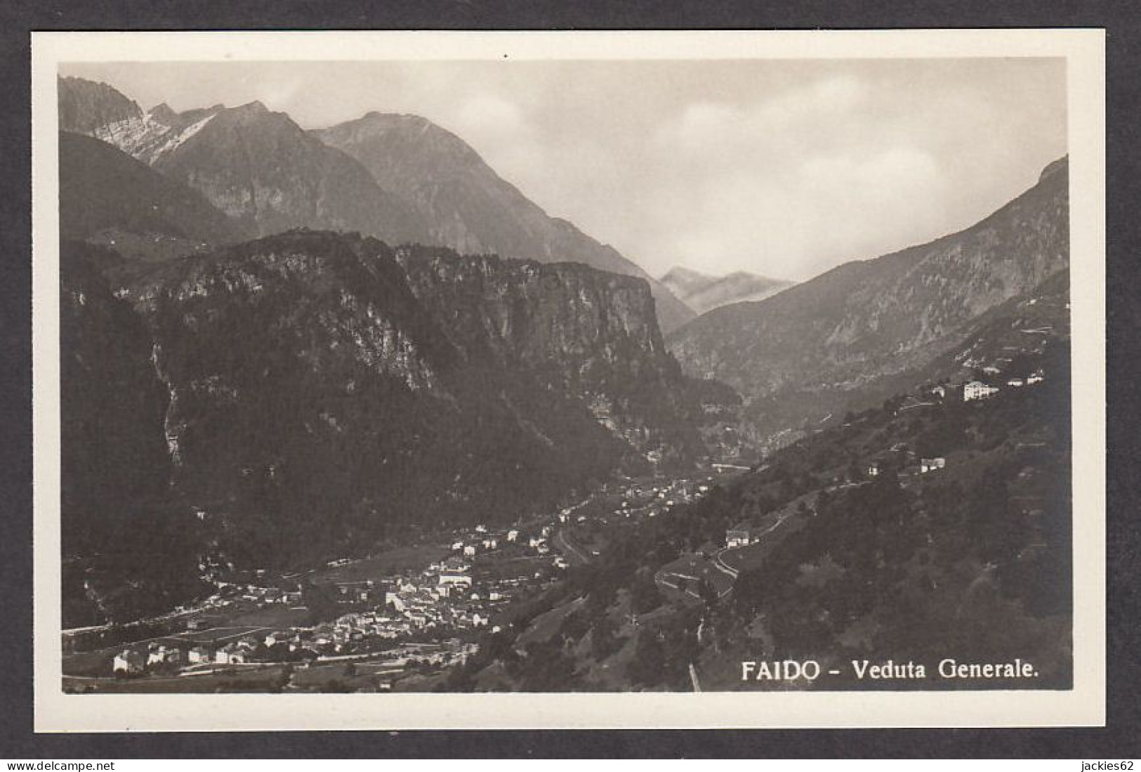 109975/ FAIDO, Veduta Generale - Faido