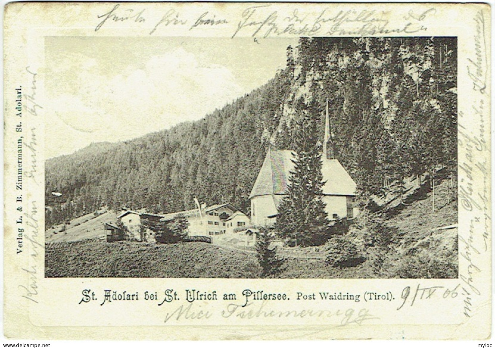 Austria. St. Adolari Bei St.Ulrich Am Pillersee. Tirol. - St. Ulrich Am Pillersee