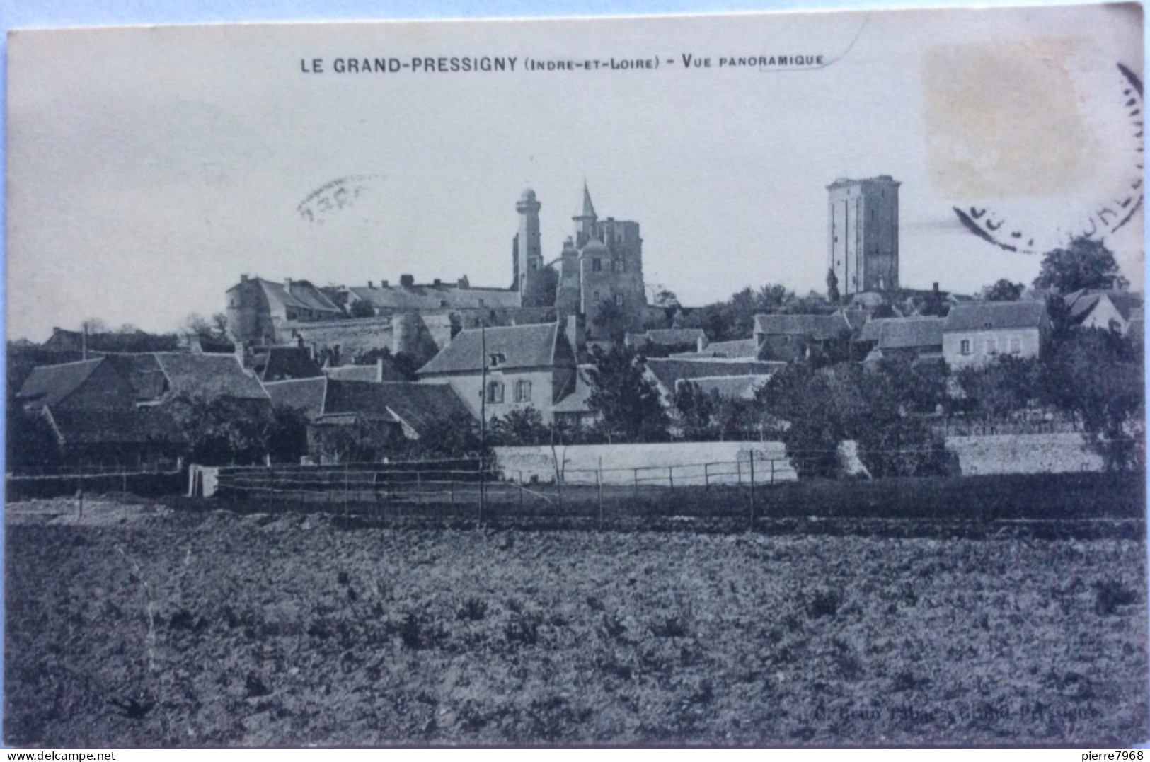 LE GRAND-PRESSIGNY (Indre Et Loire) : Vue Panoramique - 1910 - Le Grand-Pressigny