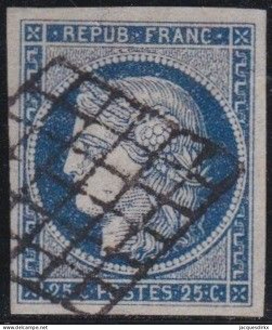 France  .  Y&T   .     4 (2 Scans)       .   O      .    Oblitéré - 1849-1850 Ceres