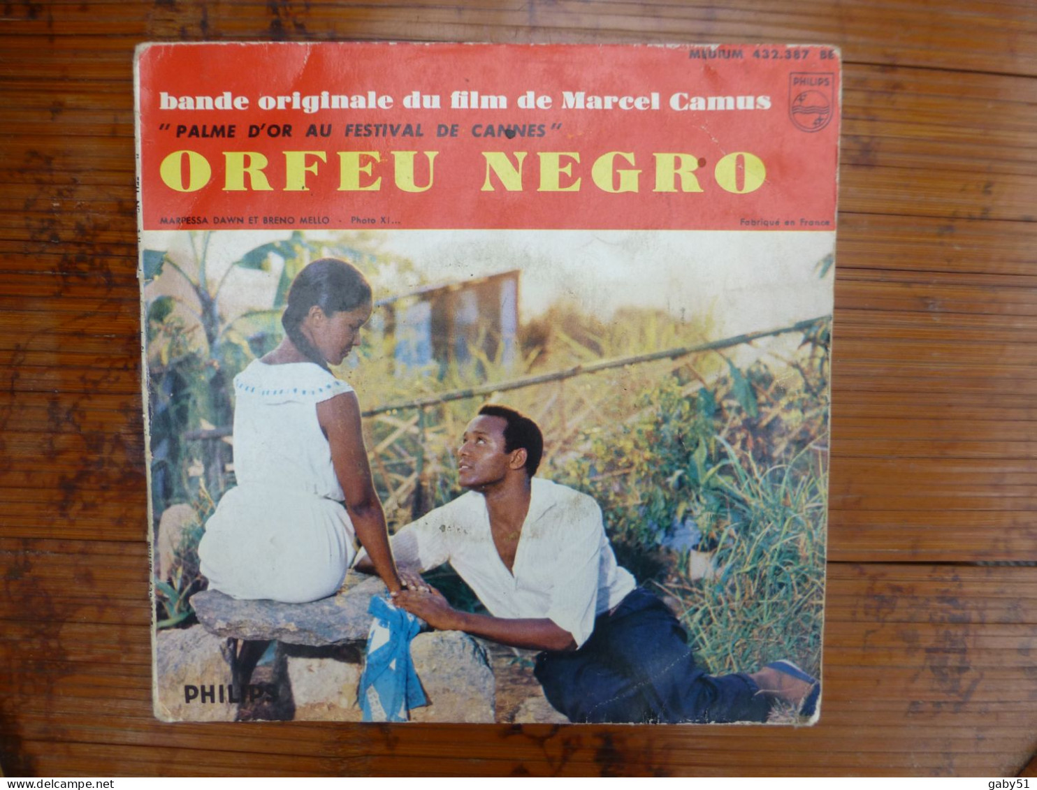 Orfeu Negro Bande Originale Du Film 432 387 - 45 Rpm - Maxi-Single