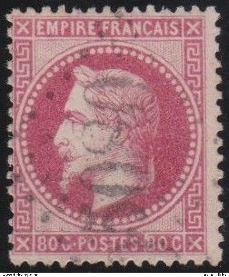France  .  Y&T   .     32     .   O      .    Oblitéré - 1863-1870 Napoléon III Lauré