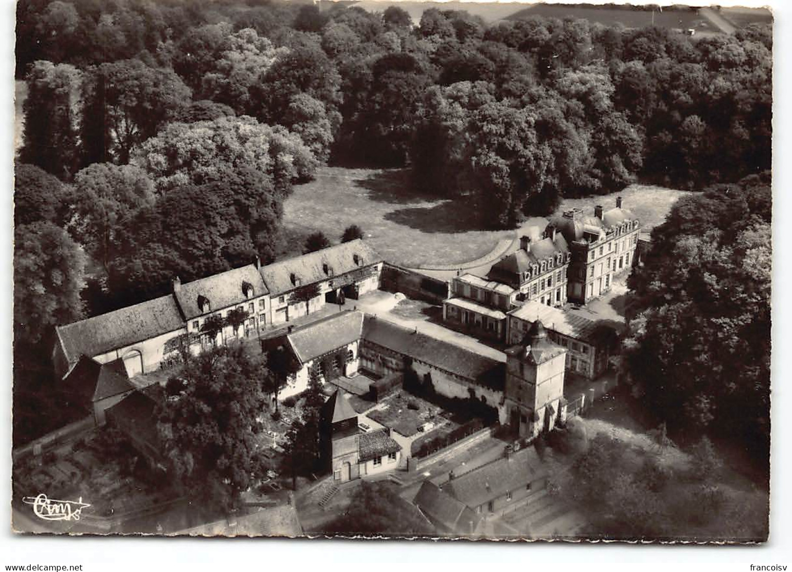 Ranchicourt.  Houdain Ses Environs. Chateau   Vue Aerienne Edit Cim  - Houdain