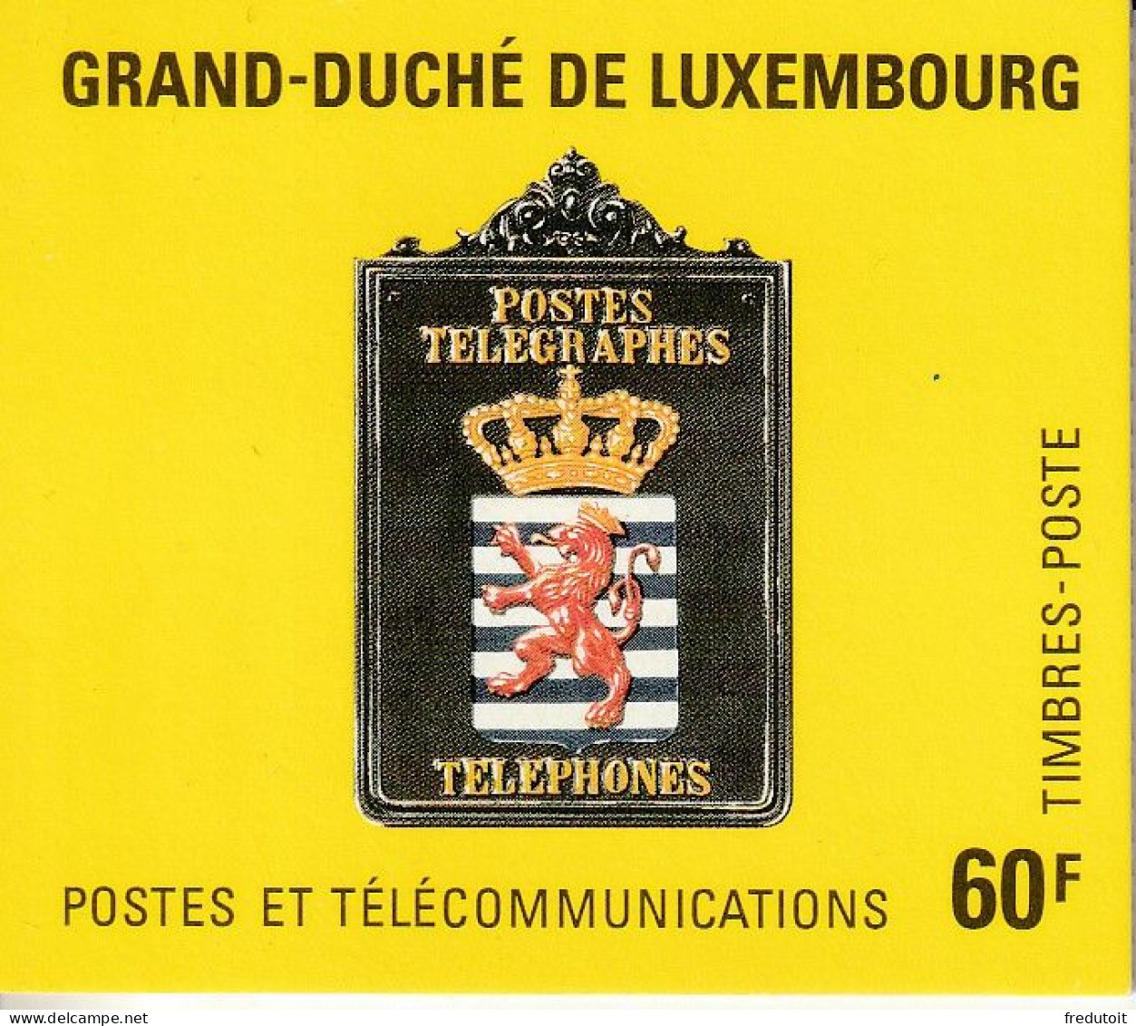 LUXEMBOURG - CARNET - N°C1232 ** (1991) Objets Anciens Des Postes Et Téléphones - Postzegelboekjes