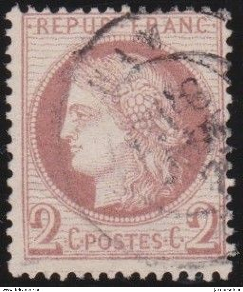 France  .  Y&T   .     51     .   O      .    Oblitéré - 1871-1875 Cérès