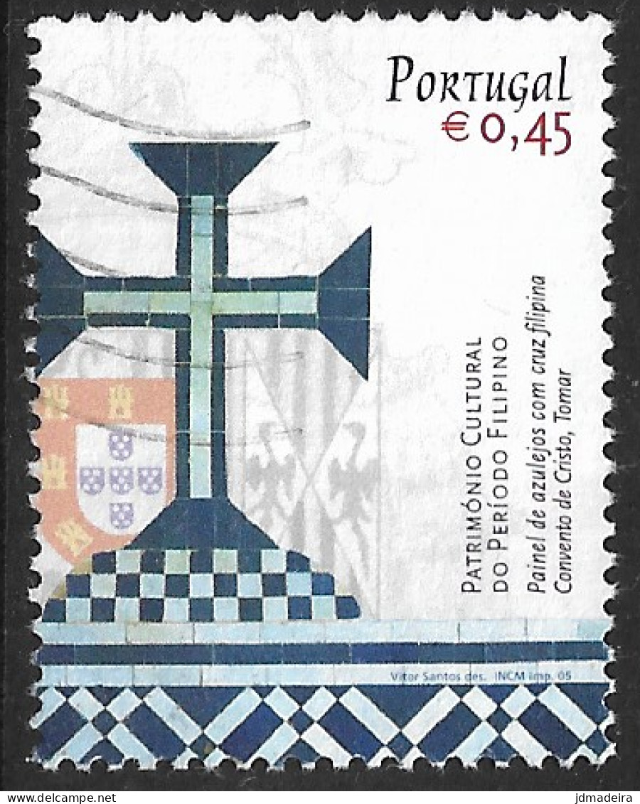 Portugal – 2005 Filipino Period 0,45 Used Stamp - Gebruikt