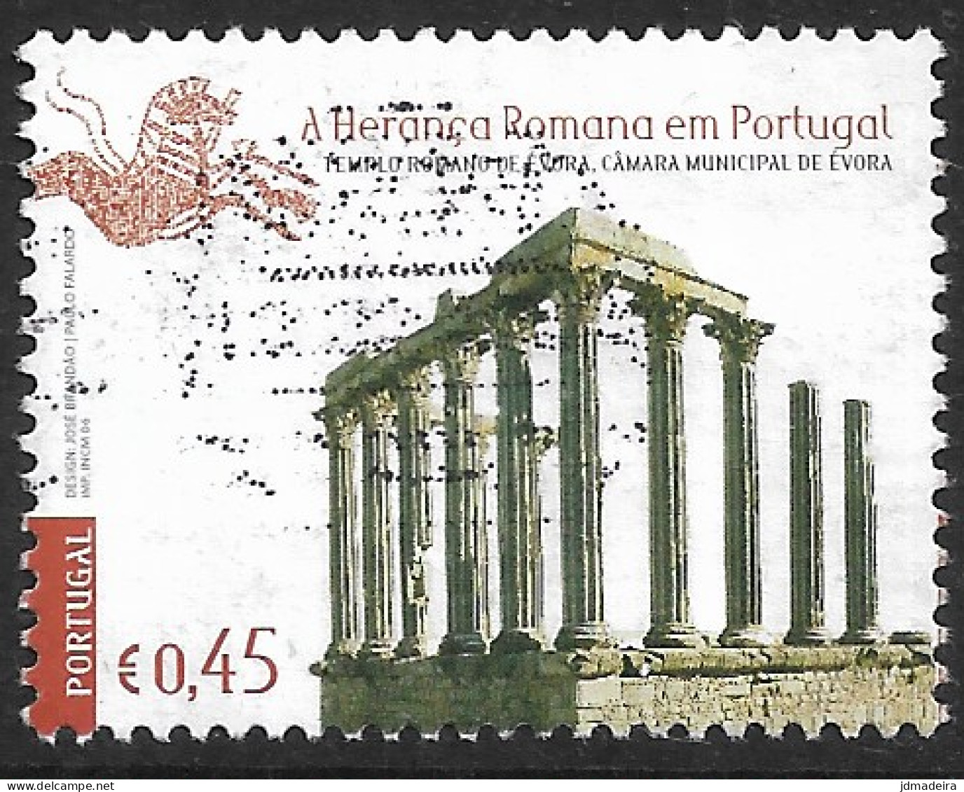 Portugal – 2006 Roman Heritage 0,45 Used Stamp - Gebruikt