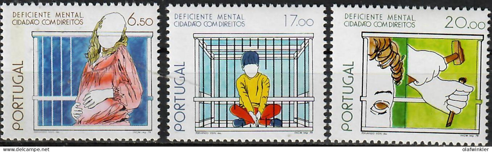 1979 Deficiente Mental AF 1430-2 / Sc 1430-2 / YT 1428-30 / Mi 1448-50 Novo / MNH / Neuf / Postfrisch [zro] - Neufs