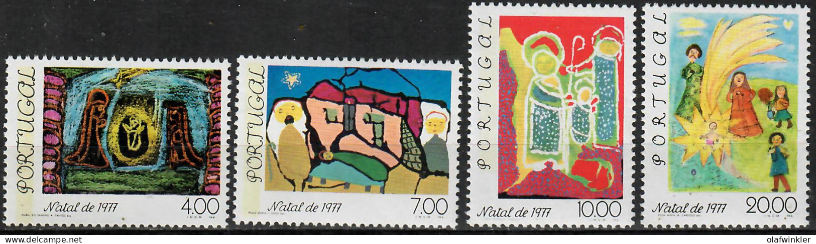 1977 Natal AF 1354-7 / Sc 1356-9 / YT 1364-7 / Mi 1384-7 Novo / MNH / Neuf / Postfrisch [zro] - Neufs