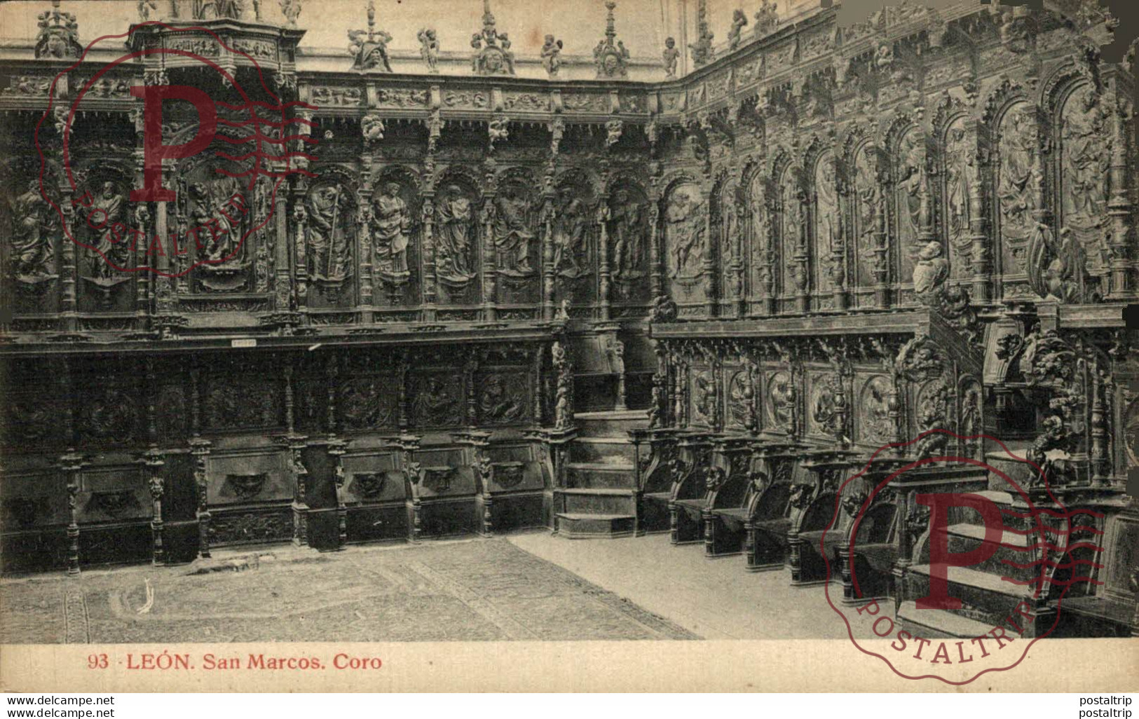 León San Marcos Coro Castilla Y León. España Spain - León