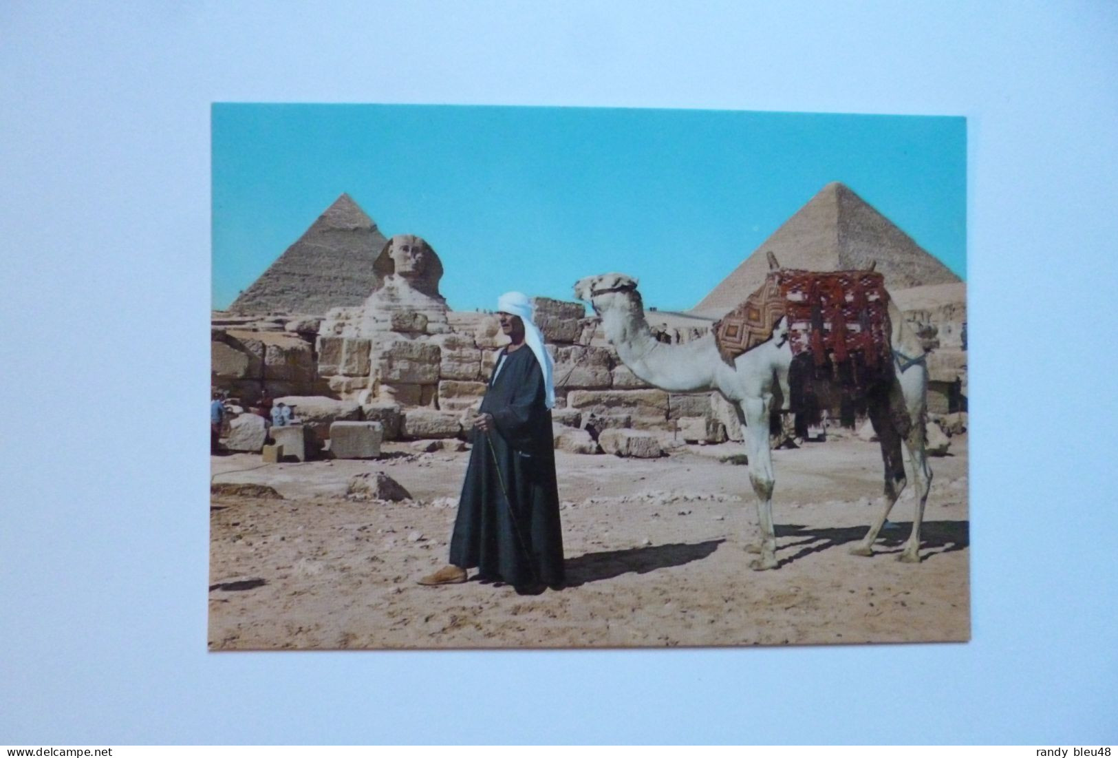 GIZA  -   The Sphinx And The Pyramids   -  EGYPTE -  EGYPT - Gizeh