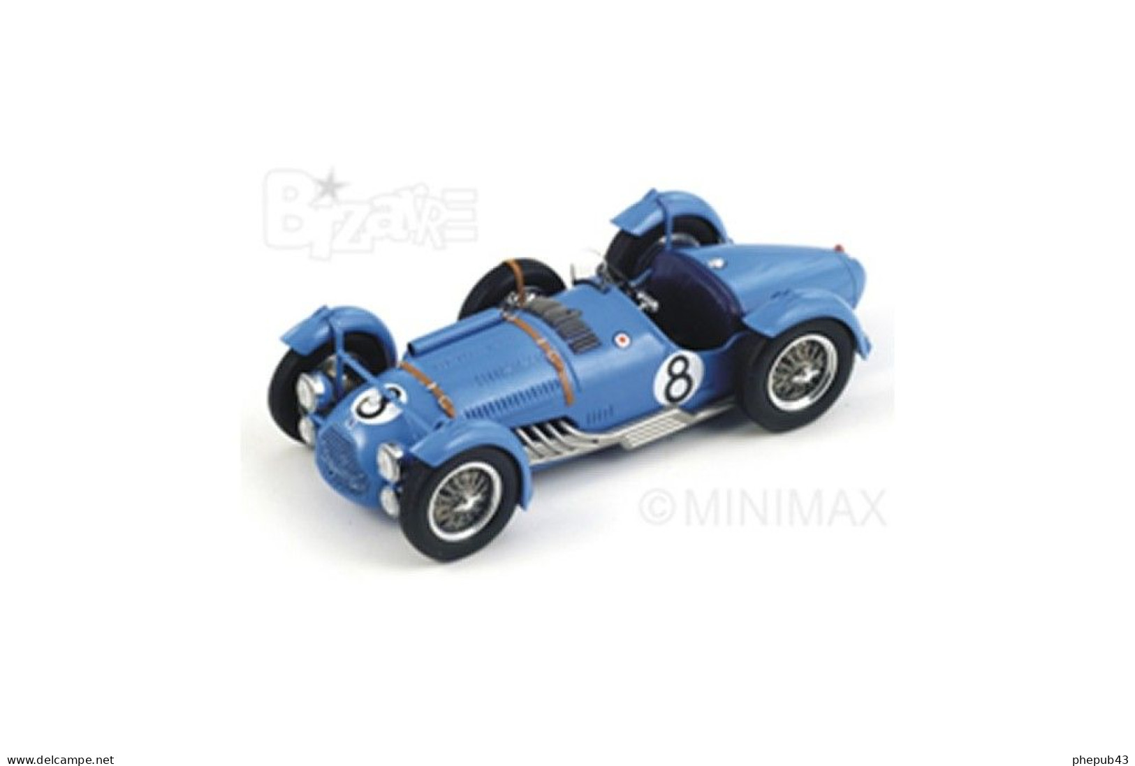 Talbot Lago T26 GS - 24h Le Mans 1951 #8 - E. Chaboud/L. Vincent - Bizarre - Bizarre