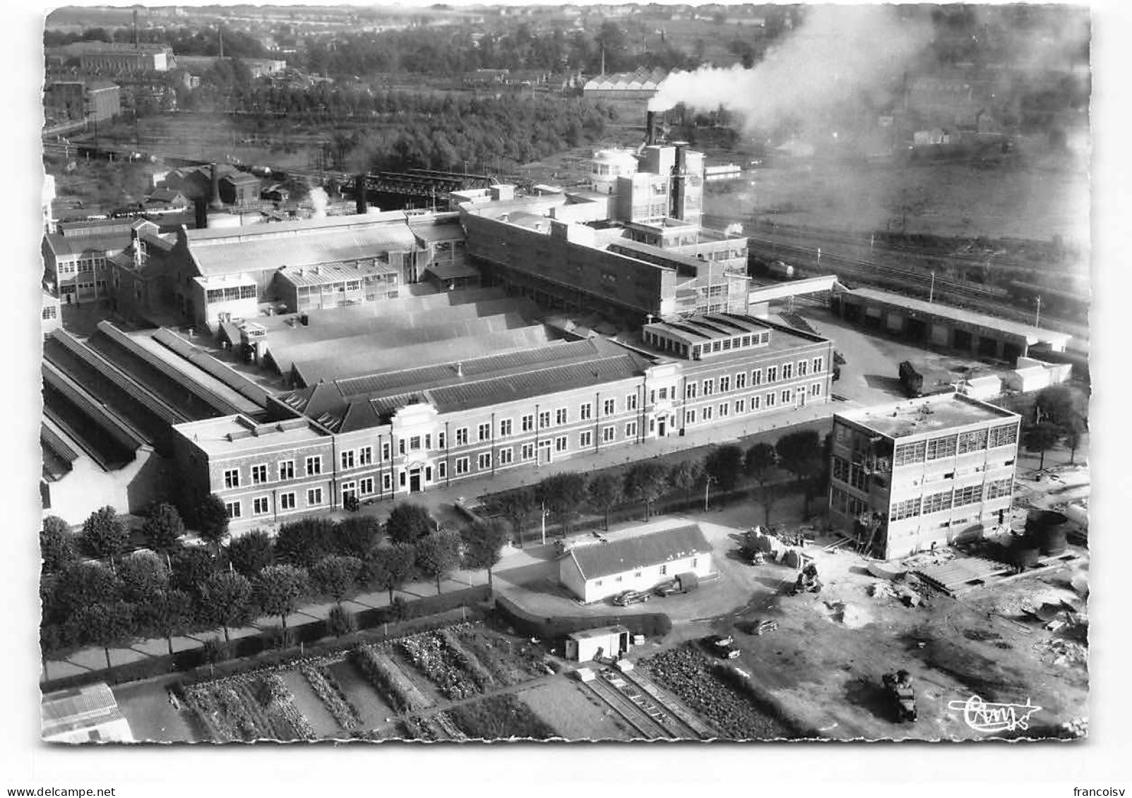 Haubourdin. Savonnerie Lever.  Vue Aerienne Edit Cim CPSM - Haubourdin