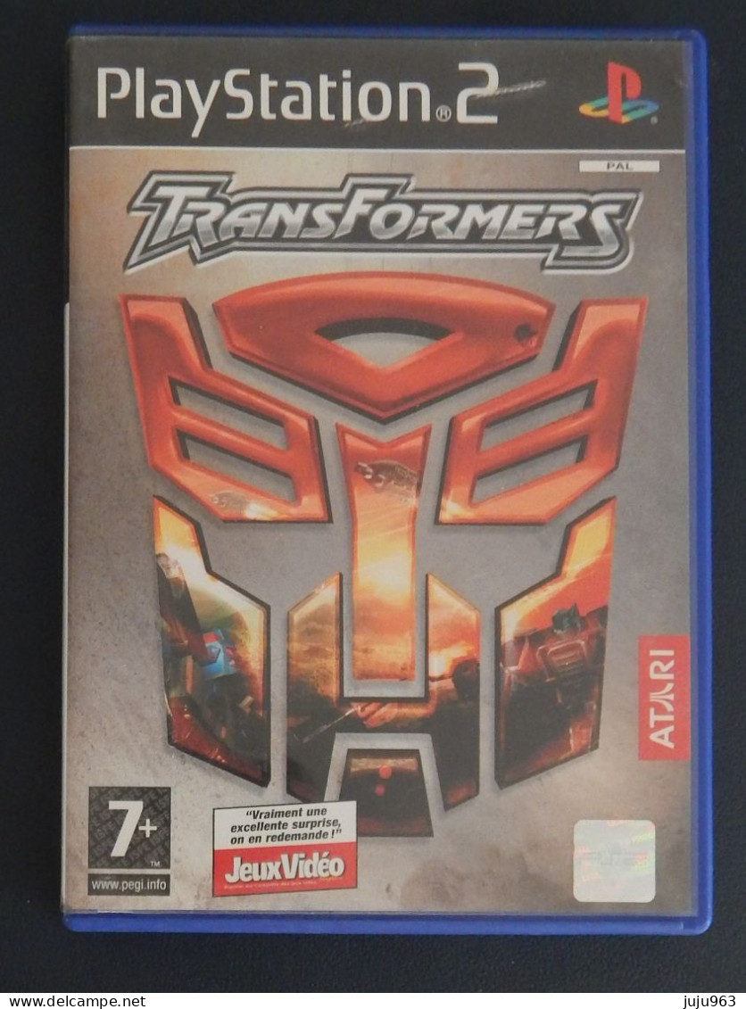 SONY PLAYSTATION 2 "TRASFORMERS" VOIR 3 SCANS OCCASION - Playstation 2