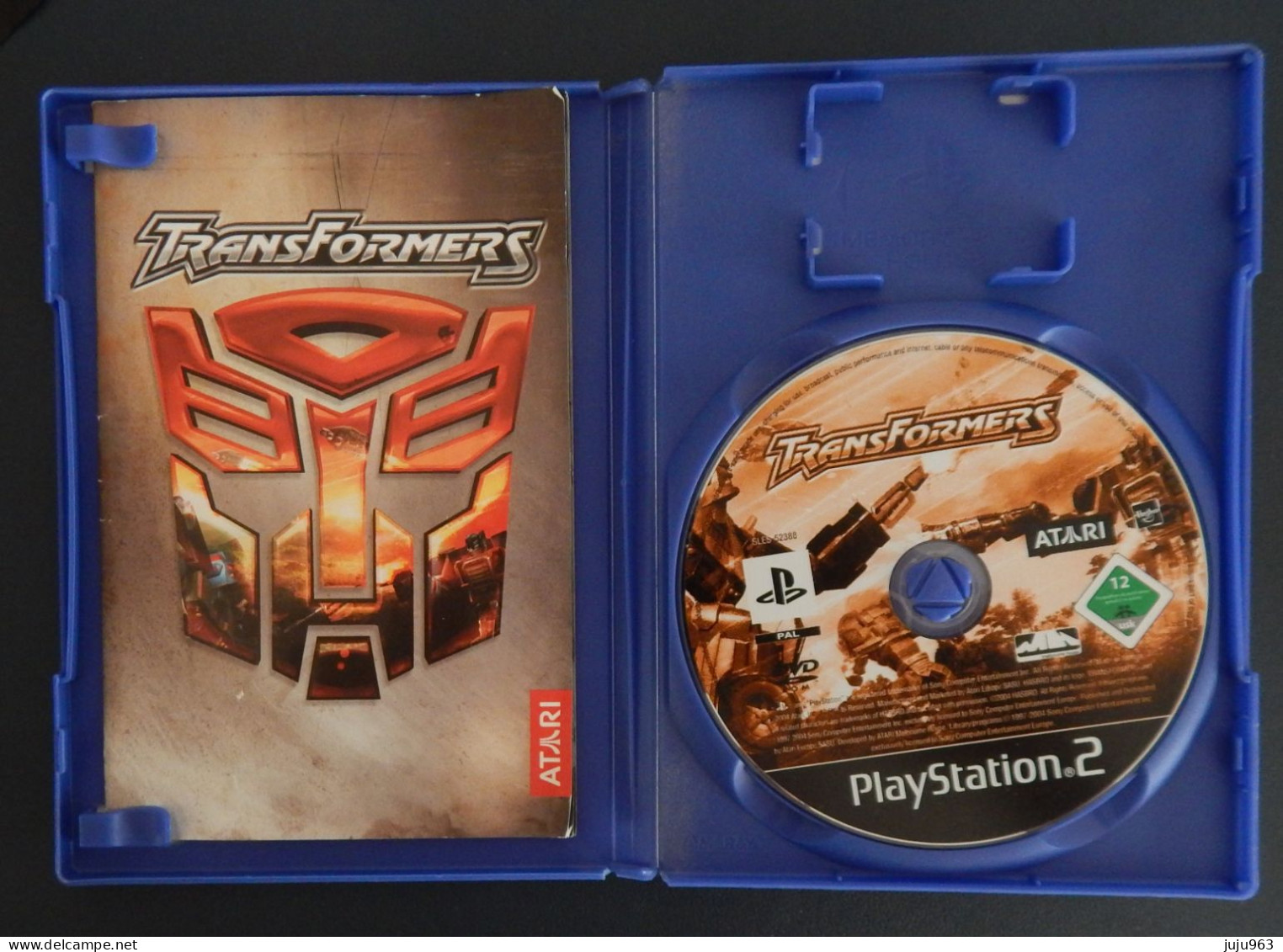 SONY PLAYSTATION 2 "TRASFORMERS" VOIR 3 SCANS OCCASION - Playstation 2