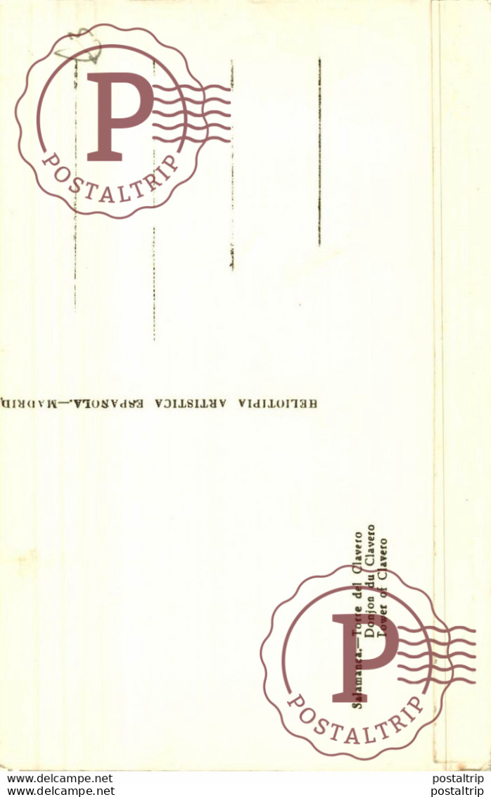 Salamanca Torre Del Clavero Castilla Y León. España Spain - Salamanca