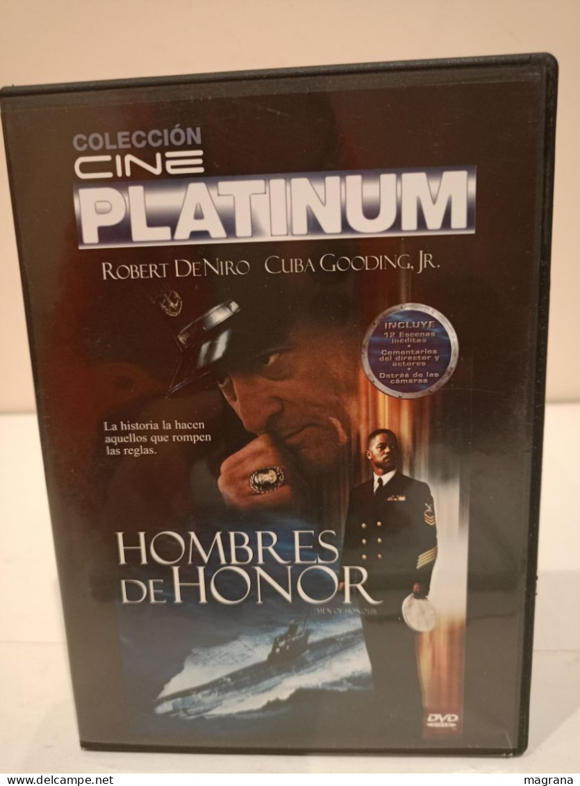 Película Dvd. Hombres De Honor. Robert Deniro Y Cuba Gooding Jr. Colección Cine Platinum. 2000. - Action, Aventure