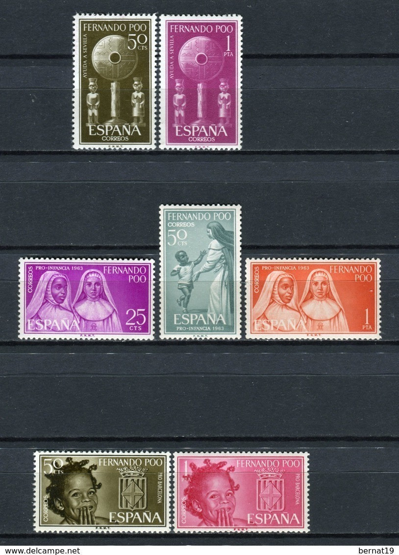 Fernando Poo 1960-1968 COMPLETO ** MNH. - Fernando Po