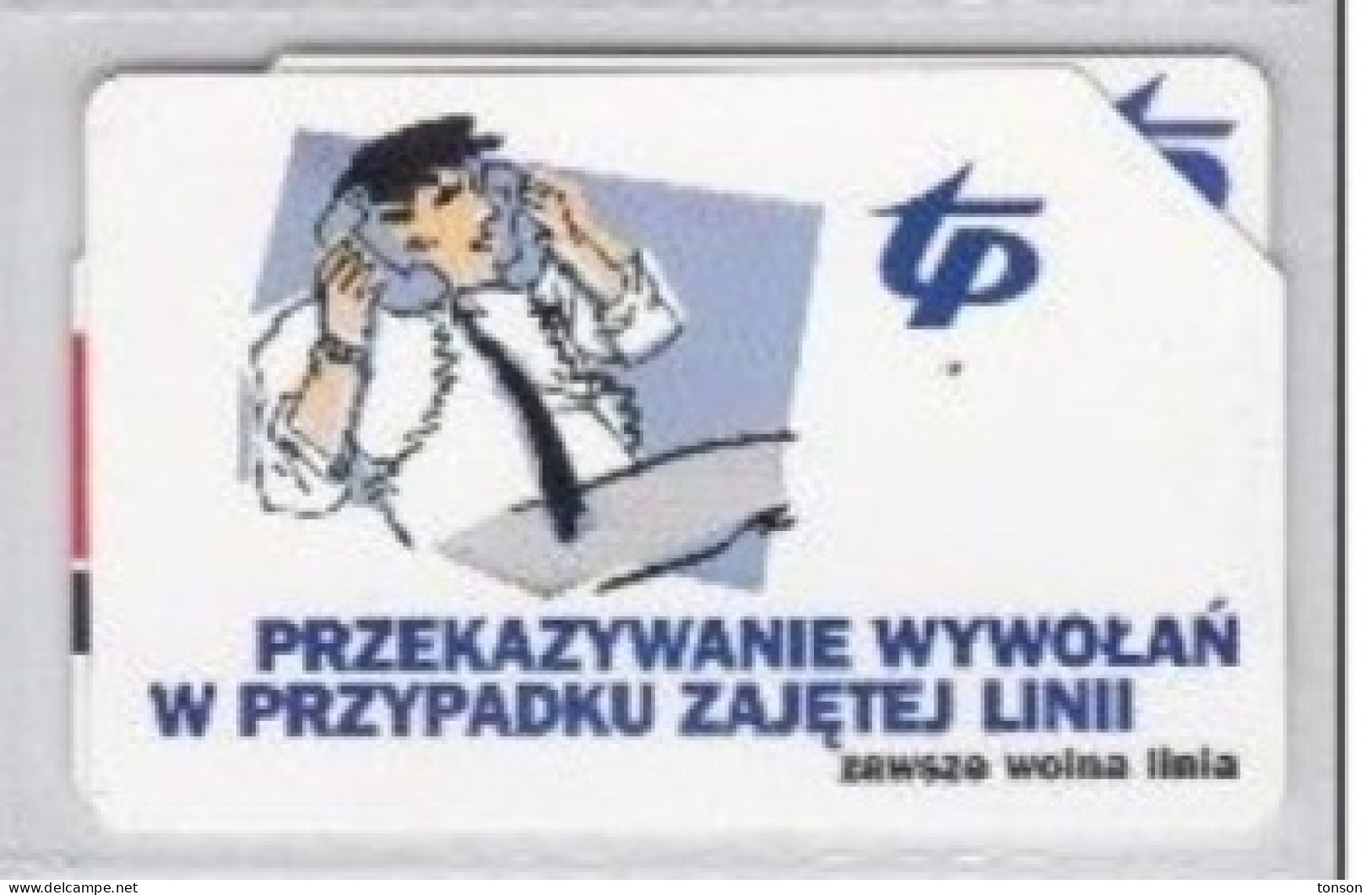 Poland, 0574, TP S.A. Connection Transfer In Case Of Busy-line. - Poland