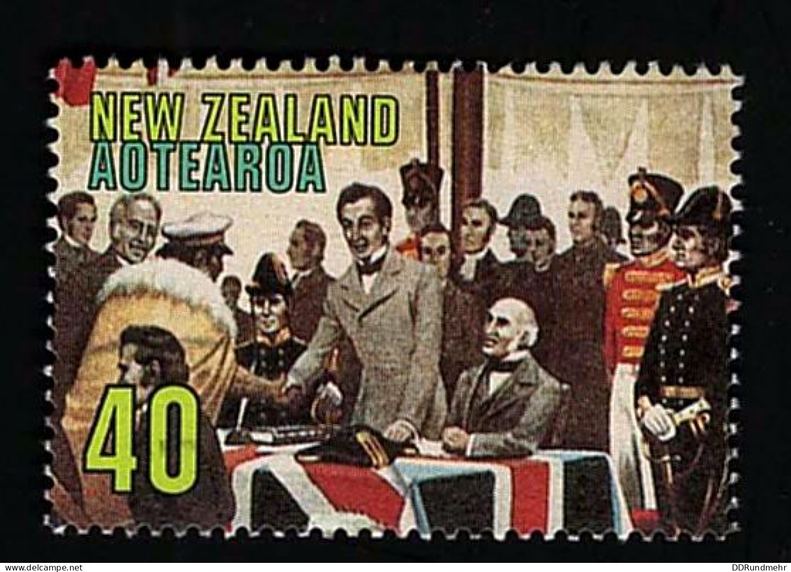 1990 Waitangi  Michel NZ 1103 Stamp Number NZ 979b Unificato NZ 1153 - Gebruikt