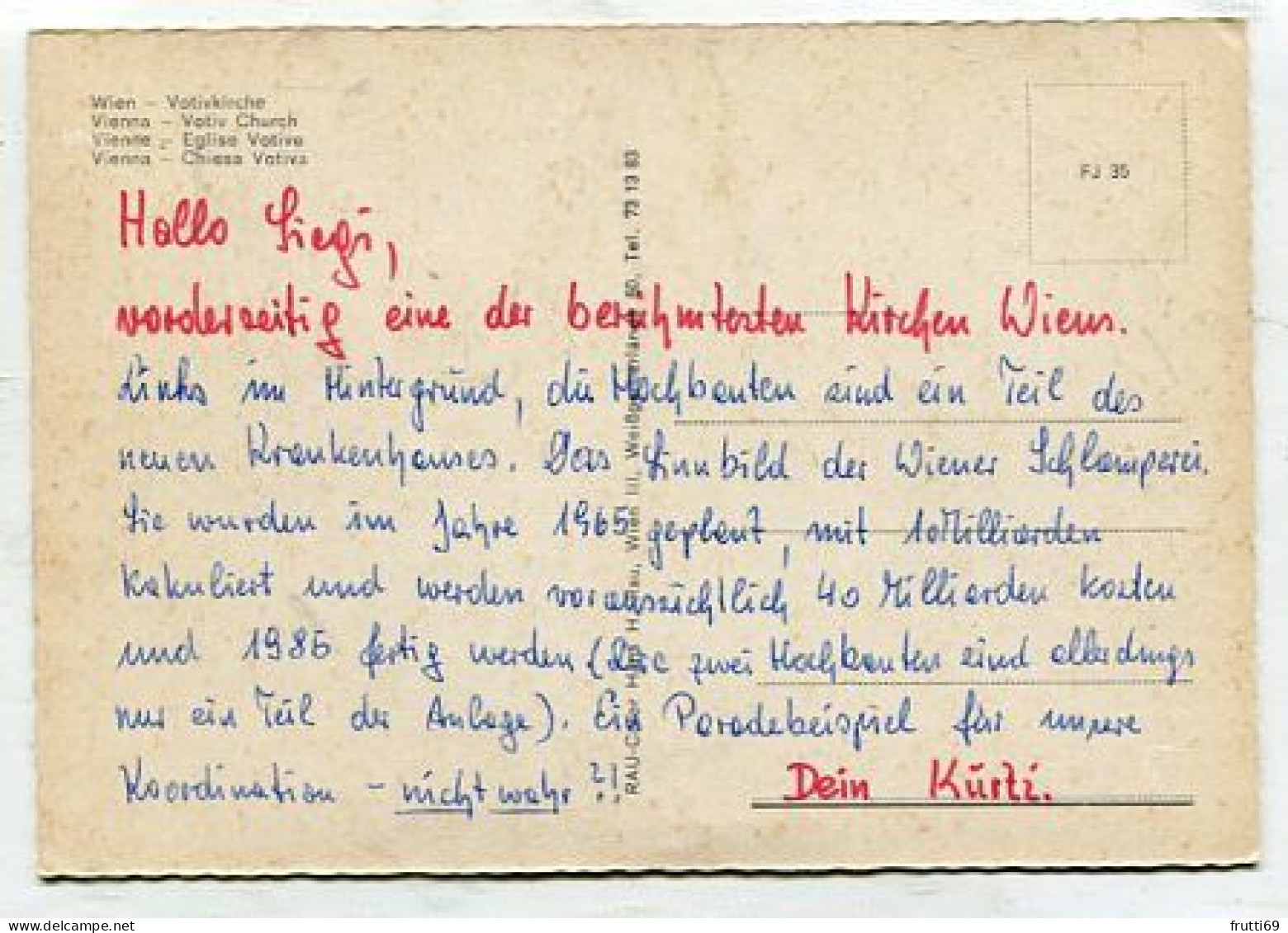 AK 190855 AUSTRIA - Wien - Votivkirche - Iglesias
