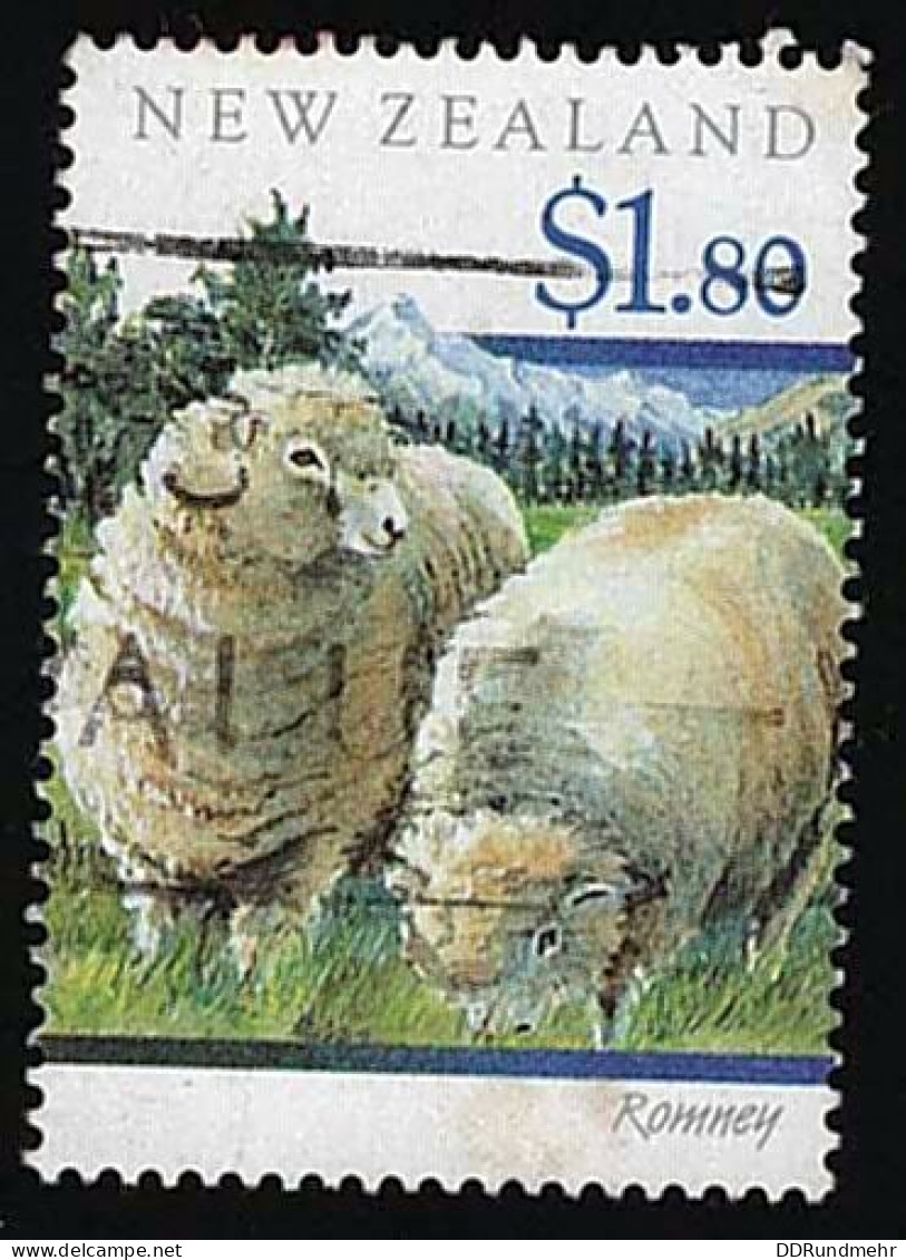 1991 Romney  Michel NZ 1155 Stamp Number NZ 1019 Yvert Et Tellier NZ 1099 Stanley Gibbons NZ 1584 - Gebraucht