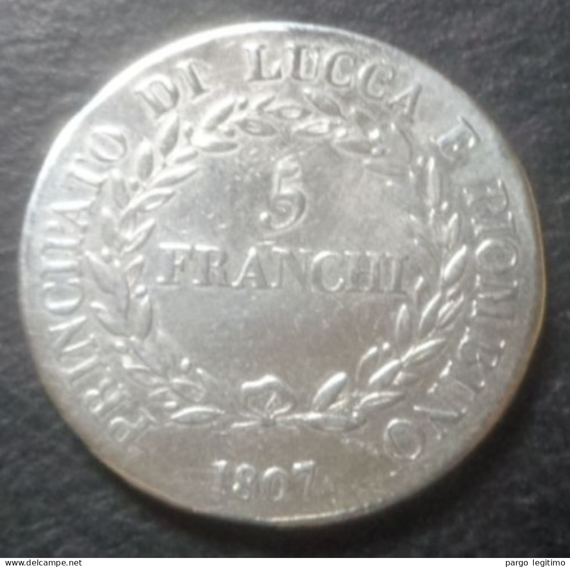 ITALIE LUCCA 5 FRANCHI 1807 SUP - Lucca