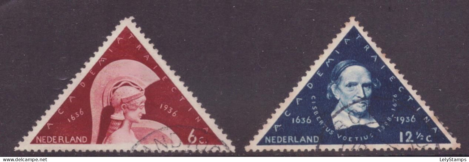 Nederland - Niederlande - Pays Bas NVPH 287 & 288 Used (1936) - Gebruikt