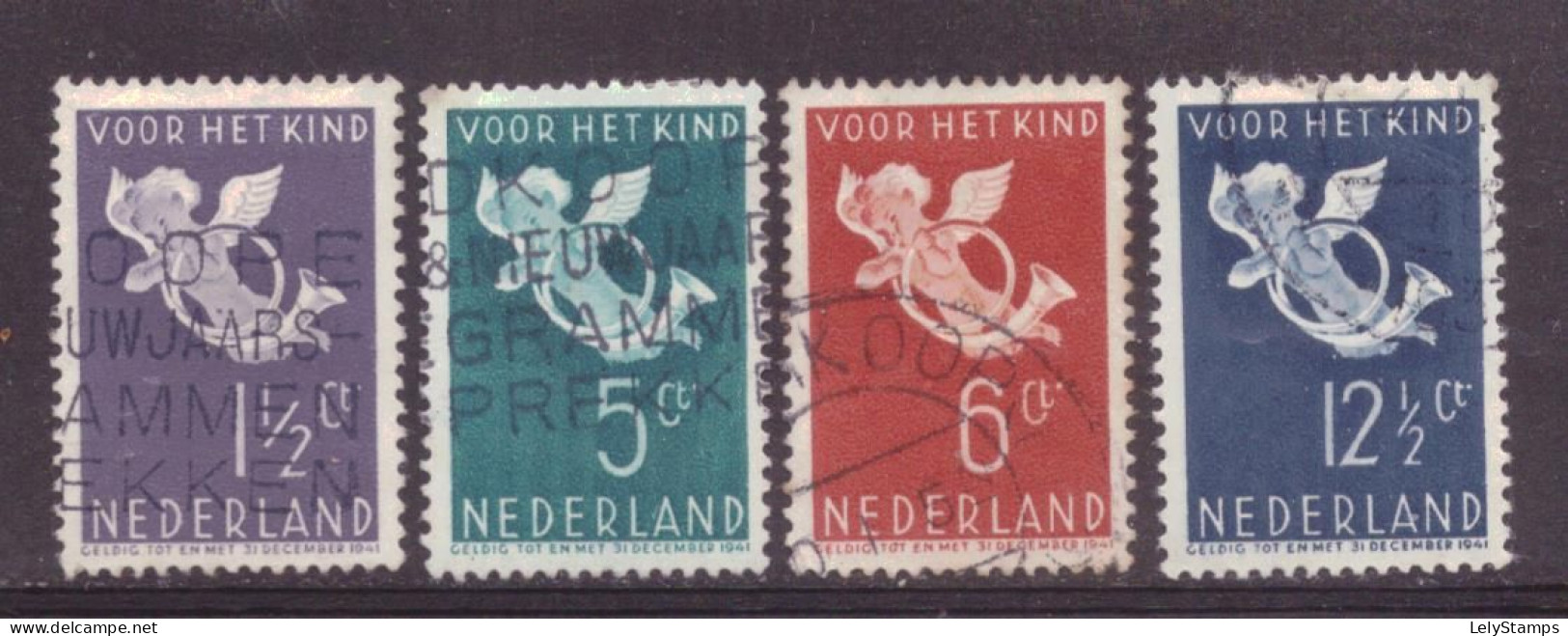 Nederland / Niederlande / Pays Bas NVPH 289 T/m 292 Used (1936) - Gebruikt