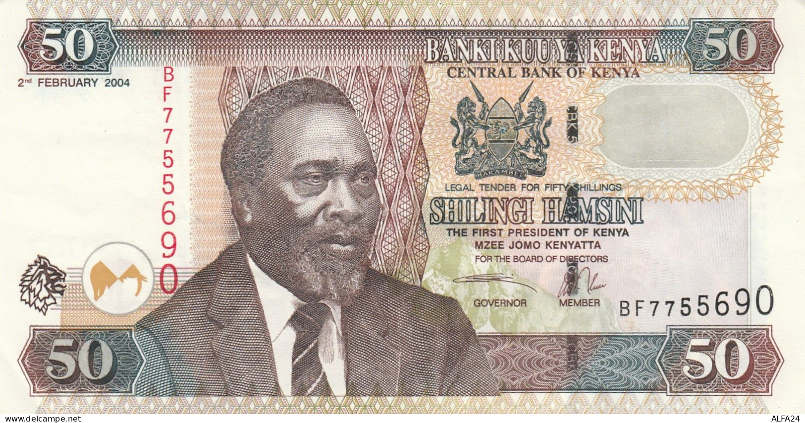 KENYA 50 SHILLINGS 2006 - EF (BA12 - Kenia