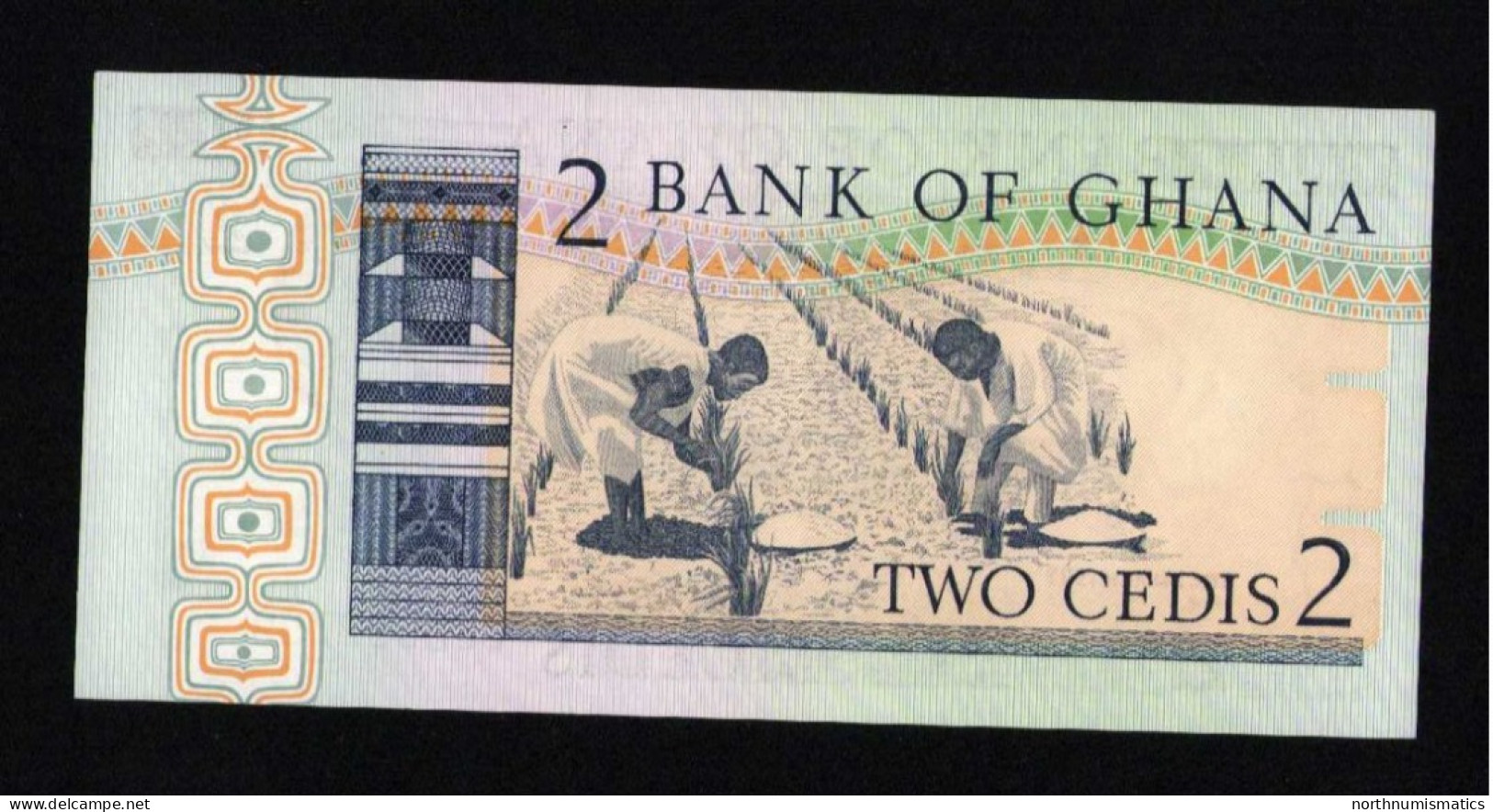 Ghana 2 Cedis 1982 Unc - Ghana