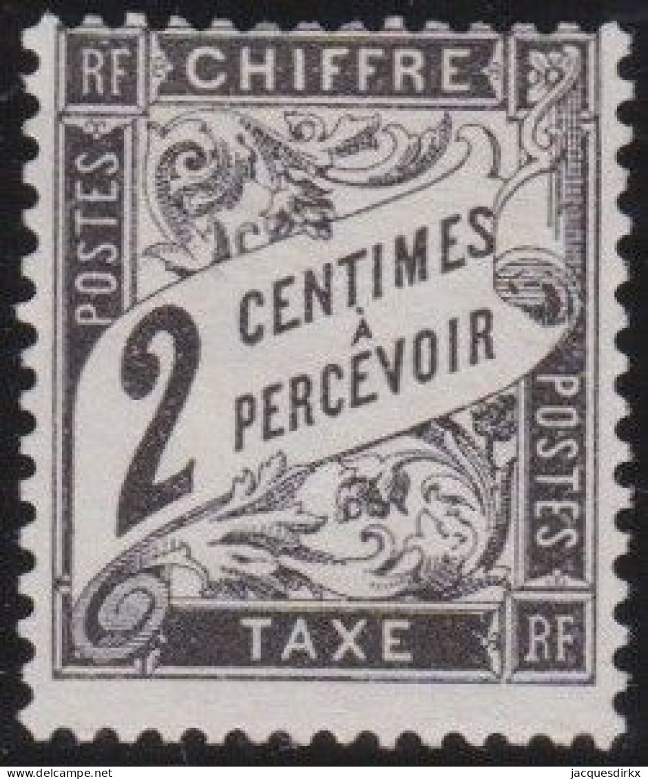 France  .  Y&T   .    Taxe  11     .    (*)        .    Neuf Sans Gomme - 1859-1959 Neufs