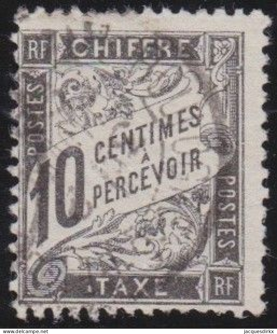 France  .  Y&T   .    Taxe  15    .   O      .    Oblitéré - 1859-1959 Gebraucht