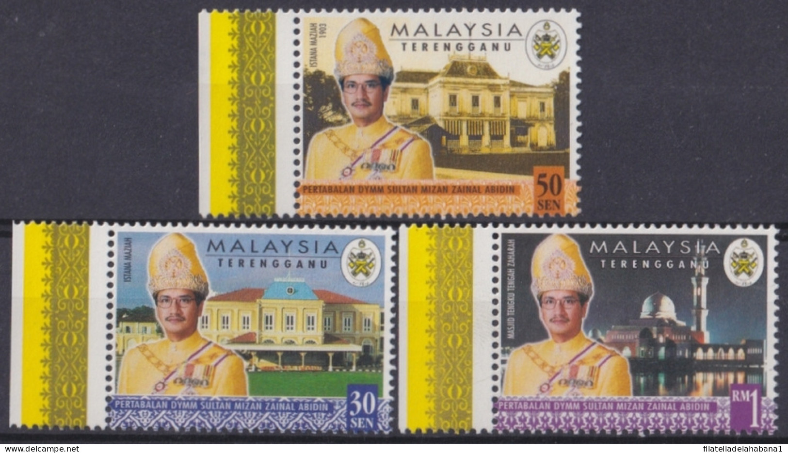 F-EX44756 MALAYSIA MNH 1999 INSTALLATION SULTAN TRENGGANU MISAN ZAINAL ABIDIN.  - Malaysia (1964-...)