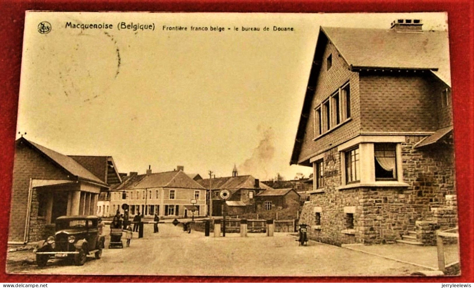 MACQUENOISE  -  Le Bureau De Douane - Frontière Franco-belge - Momignies