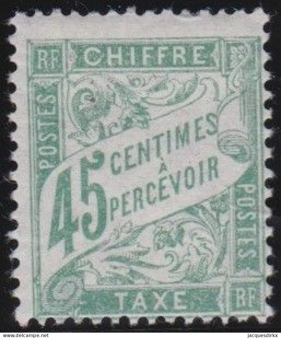 France  .  Y&T   .    Taxe  36        .   *      .    Neuf Avec Gomme - 1859-1959 Mint/hinged