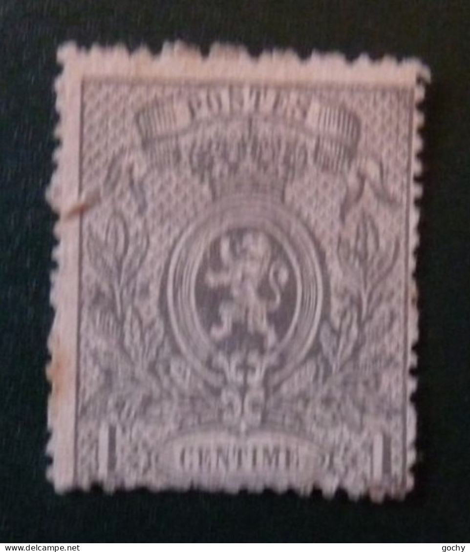 Belgium N° 23A MNG  1867  Cat: 40 € - 1866-1867 Piccolo Leone