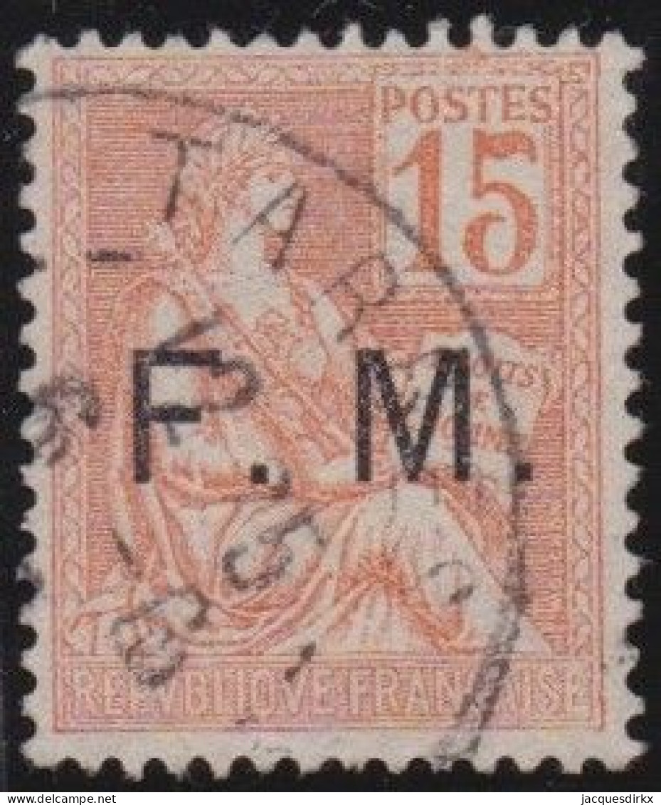 France  .  Y&T   .    Fm  1    .   O      .    Oblitéré - Military Postage Stamps