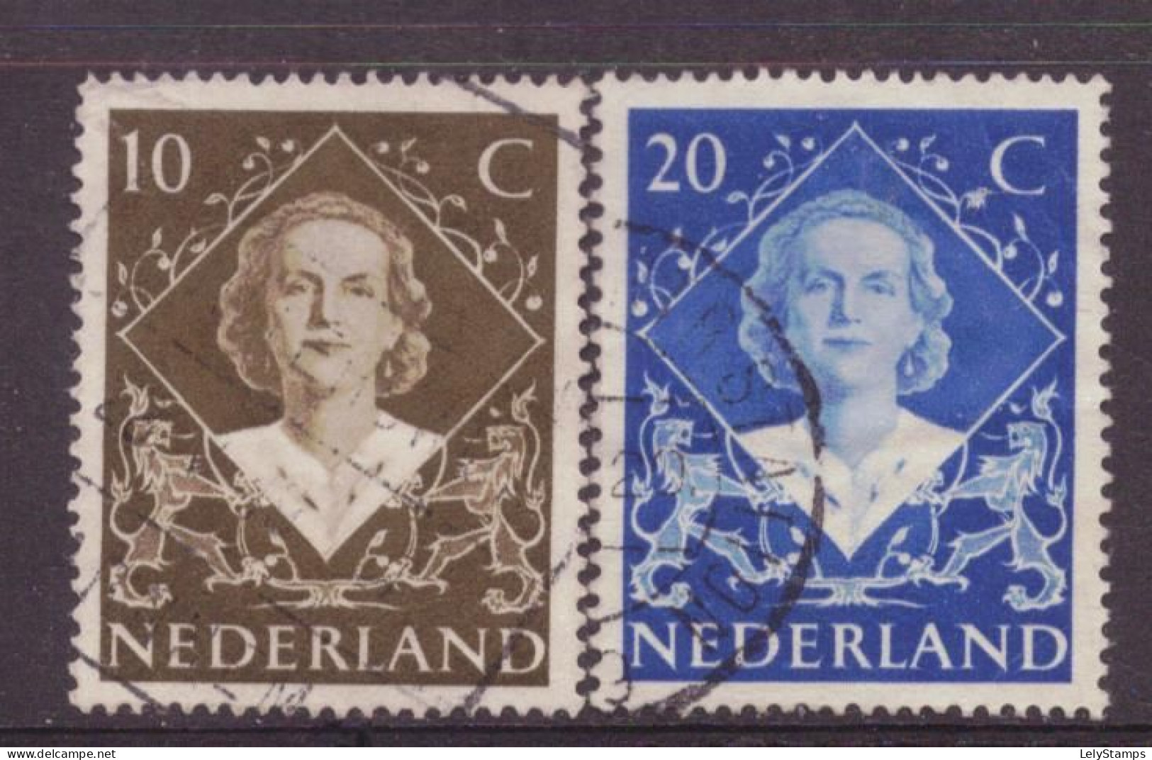 Nederland / Niederlande / Pays Bas NVPH 506 & 507 Used (1948) - Gebruikt