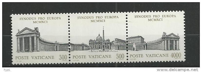 1991 MNH Vaticano, Vatikanstaat, Mi 1043-45,  Postfris - Nuovi