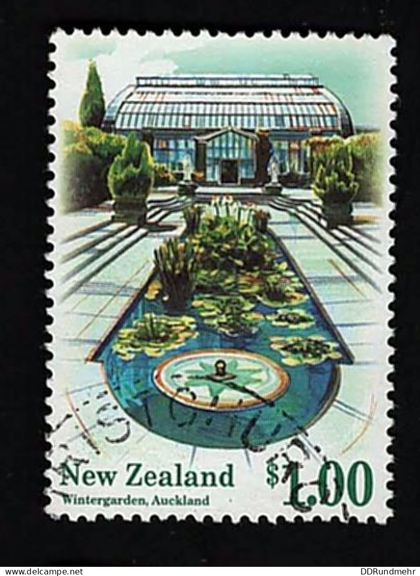 1996 Gardens Michel NZ 1567 Stamp Number NZ 1402 Yvert Et Tellier NZ 1502 Stanley Gibbons NZ 2040 - Usados