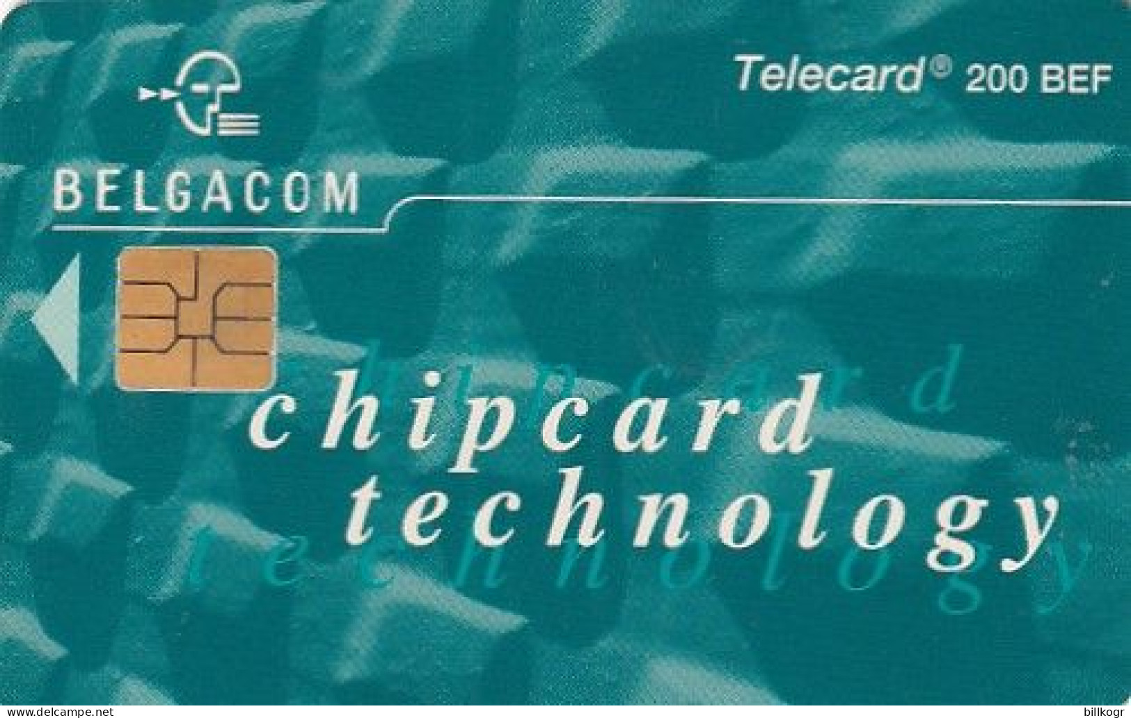 BELGIUM - Chipcard Technology, First Chip Issue 200 BEF, Exp.date 31/05/99, Used - With Chip