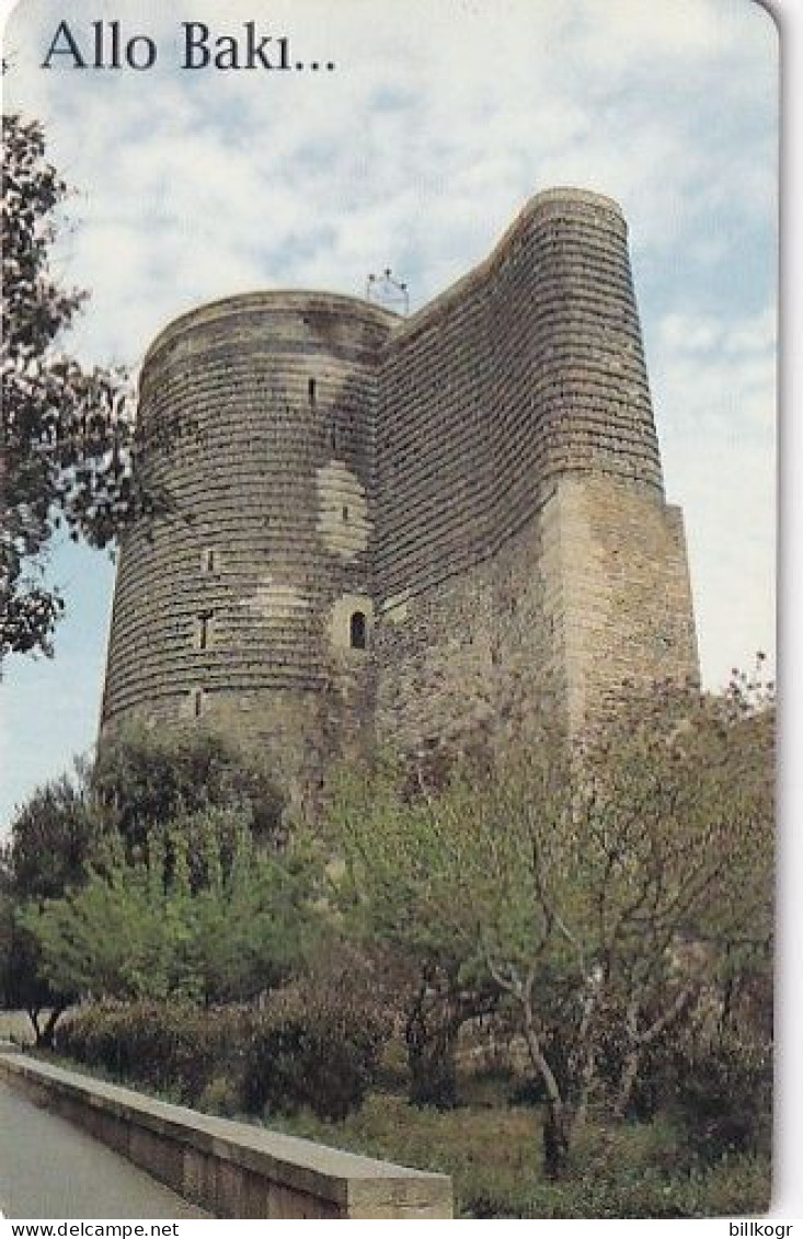 AZERBAIJAN(chip) - Maiden Tower, Bitag Telecom First Issue 140 Units, Used - Azerbaigian