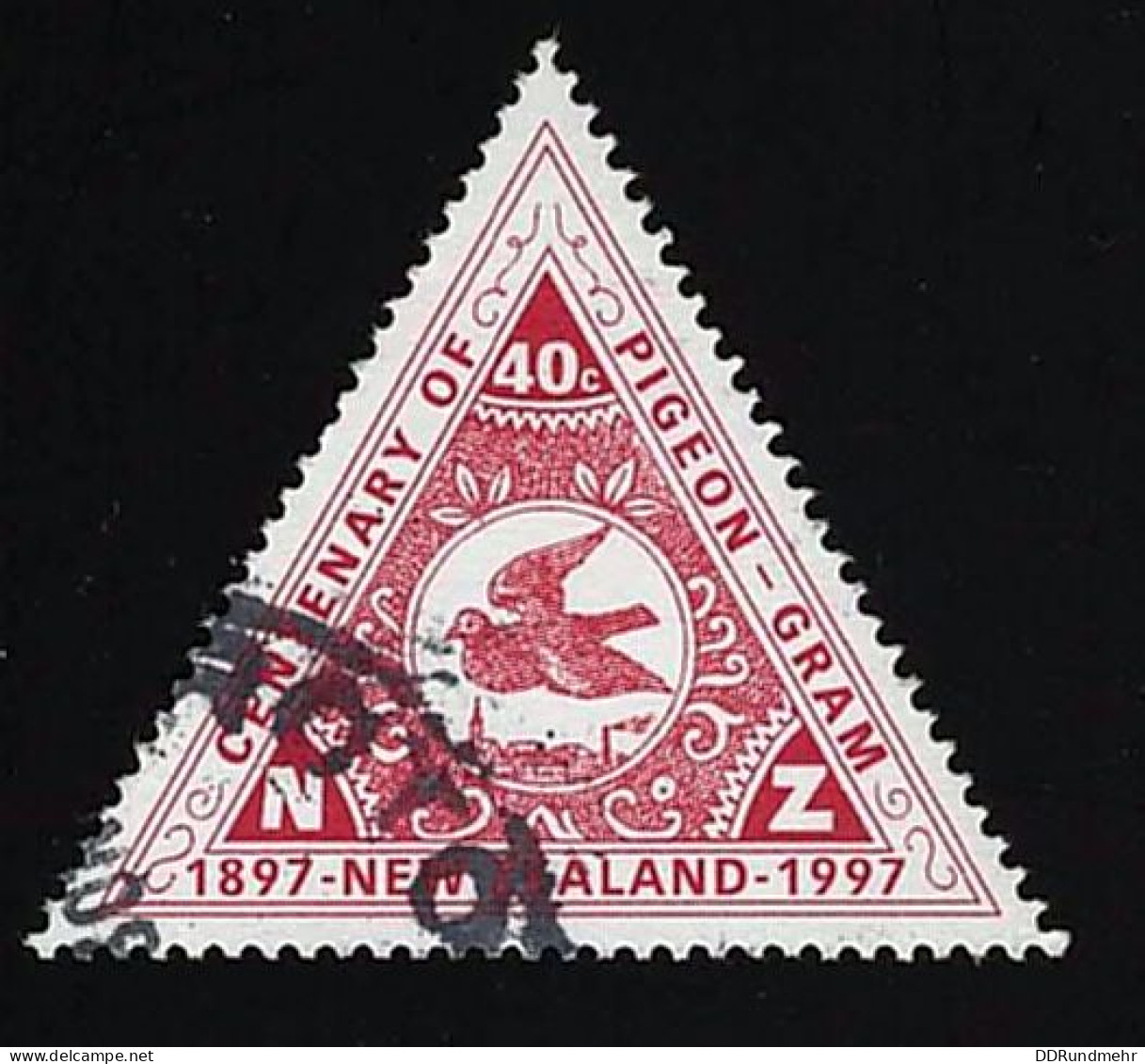 1997 Pigeon-Gram  Michel NZ 1604 Stamp Number NZ 1435 Yvert Et Tellier NZ 1524 Stanley Gibbons NZ 2078 - Usados