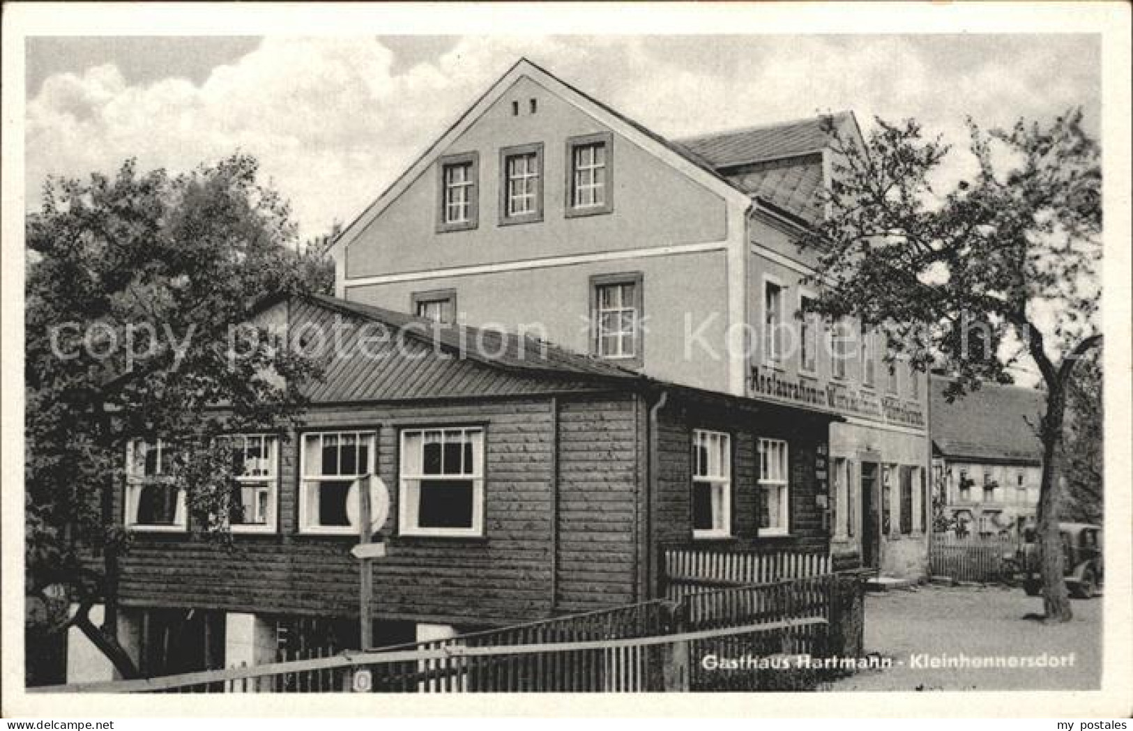 42163032 Kleinhennersdorf Gasthaus Hartmann Kleinhennersdorf - Gohrisch