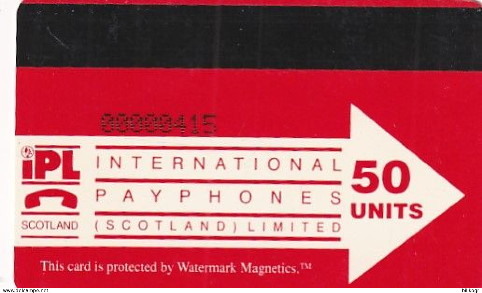 SCOTLAND(Autelca) - Offshore Europe 91, IPL(Scotland) Telecard, First Issue 50 Units, Tirage 3000, Used - Otros – Europa